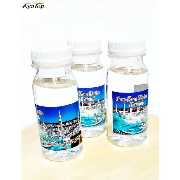 

Air Zam zam 80ml Original/Air zam zam Oleh Oleh Haji