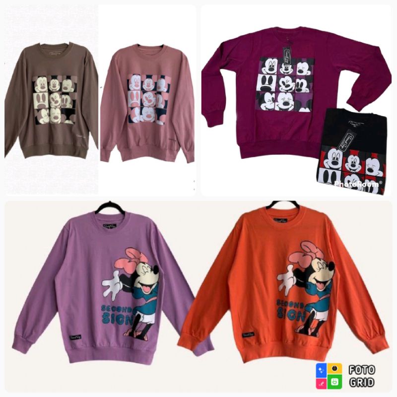 ATASAN MICKEY TOP SECOND SIGN