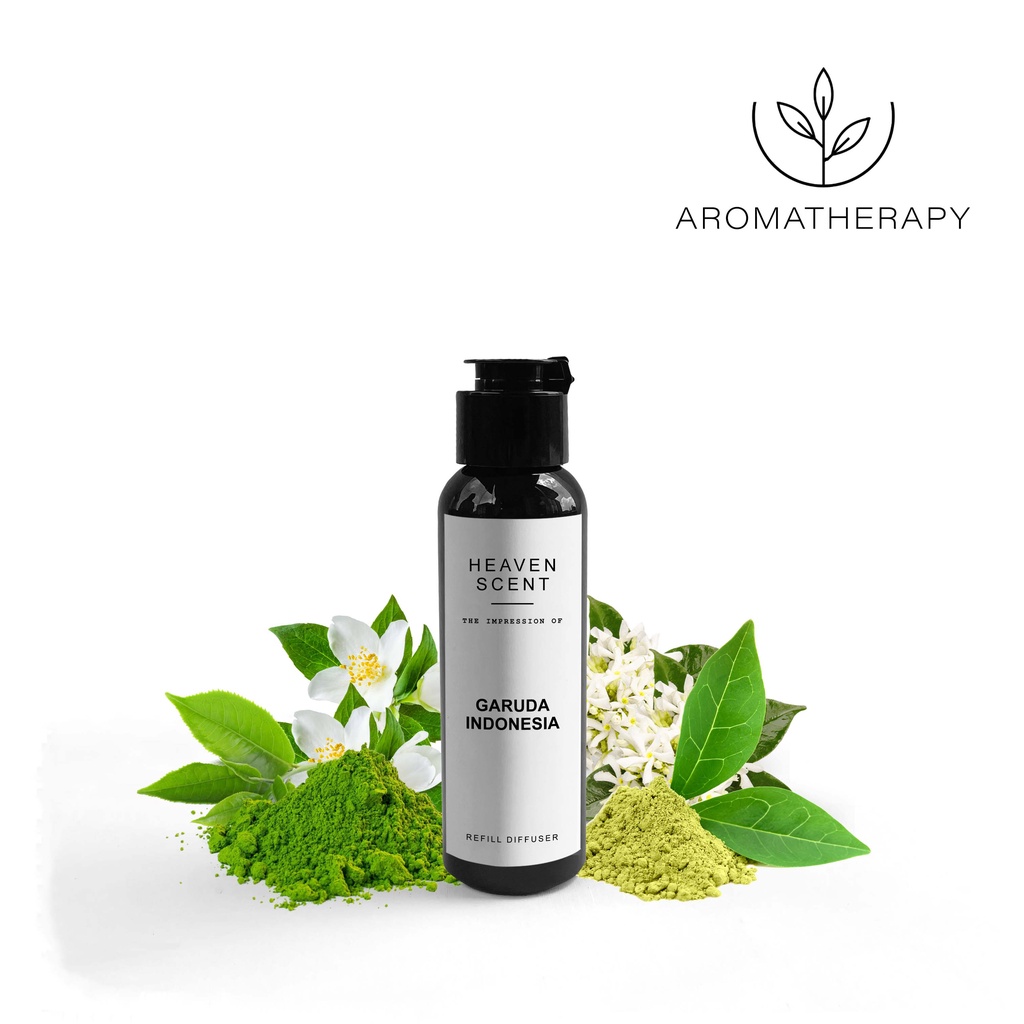 HEAVEN SCENT Refill Luxury Reed Diffuser 100 ml - Pengharum Ruangan Aromaterapi Inspired by Fragrance-Garuda Indonesia
