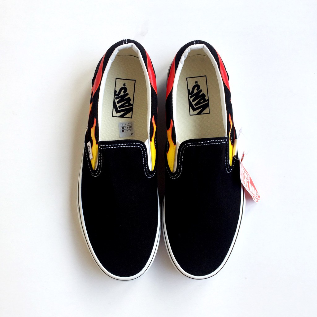 VANS SLIP ON CLASSIC FLAME