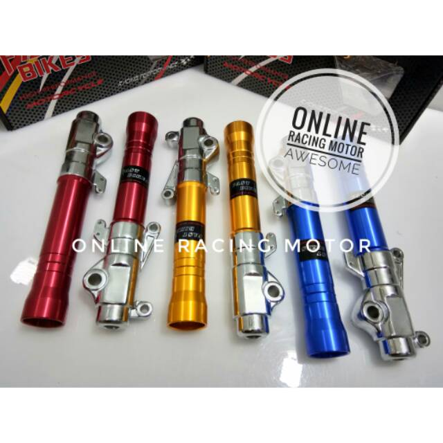 Shock depan tabung chrome fastbikes beat vario150 125 scoopy vario Mio Fino X-Ride Mio sporty xeon