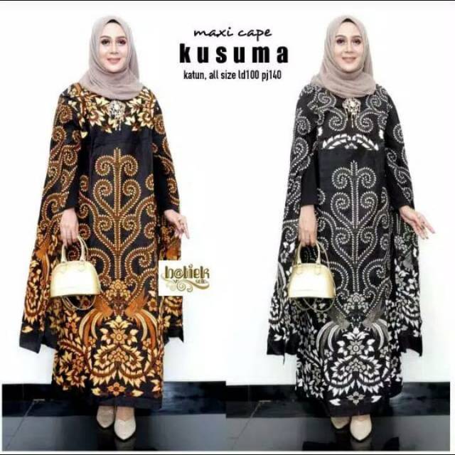 Maxi cape kusuma