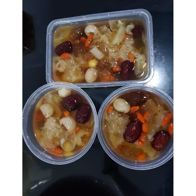 

Baru Bahan Mentah Peach Gum Soup Ayo Beli