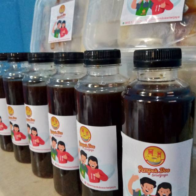 

Cuko pempek Enak dan pedas isi 300ml botol