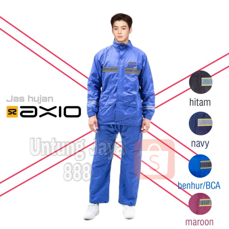 jas hujan axio 882 ORIGINAL/mantel mantol hujan axio murah/Raincoat axio original/jas hujan axio ori