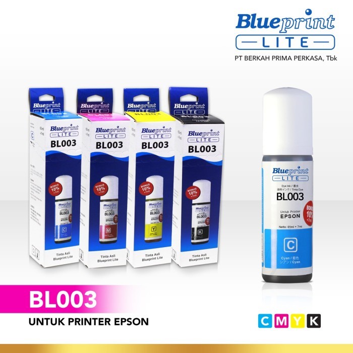 Blueprint Lite for Epson 003 72ml Tinta Epson L1110 L3110 L3150 L5190