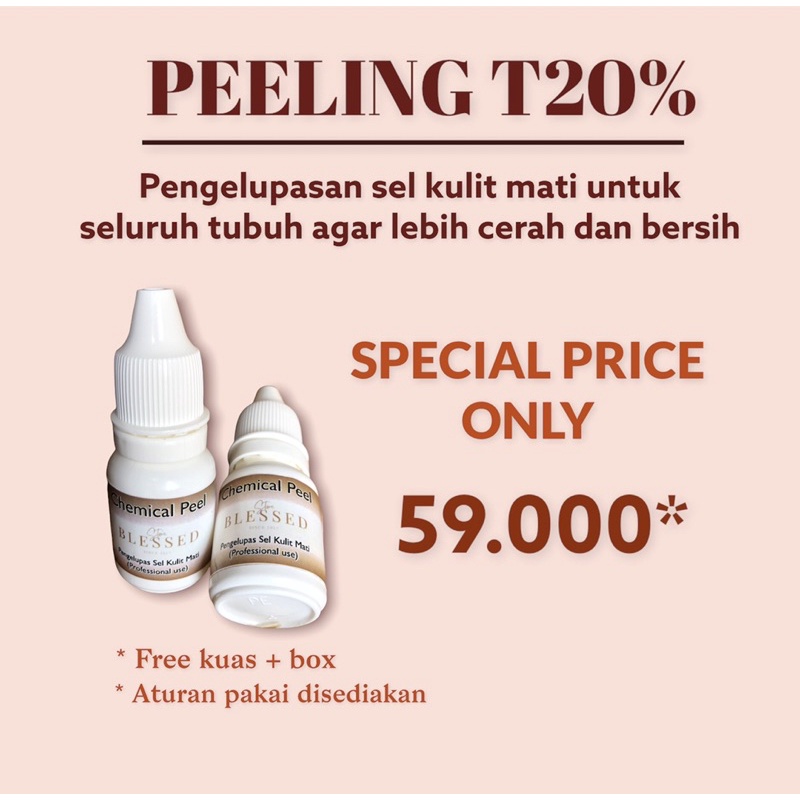 peeling pengelupas sel kulit mati