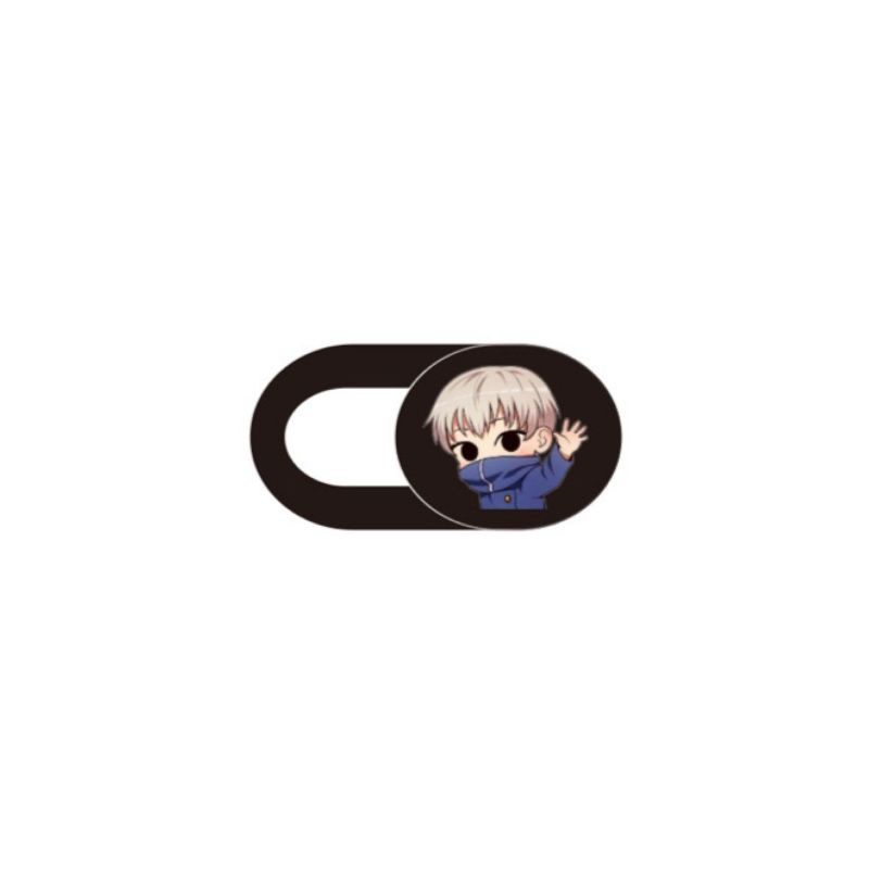 [Jujutsu Kaisen Edition] Penutup Kamera Cartoon Lucu Stiker Webcam Cover Camera