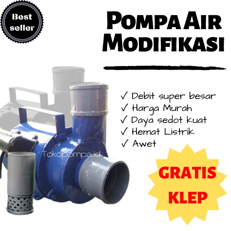 Pompa Air Modifikasi 2 Inch Pompa Air Kolam Ikan Koi