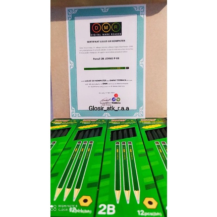 

Pensil 2B Joyko P-88/ Pensil Joyko Murah