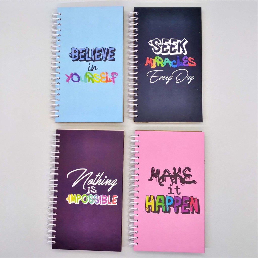 NOTEBOOK / NOTE SPIRAL  / BUKU CATATAN COVER TEBAL