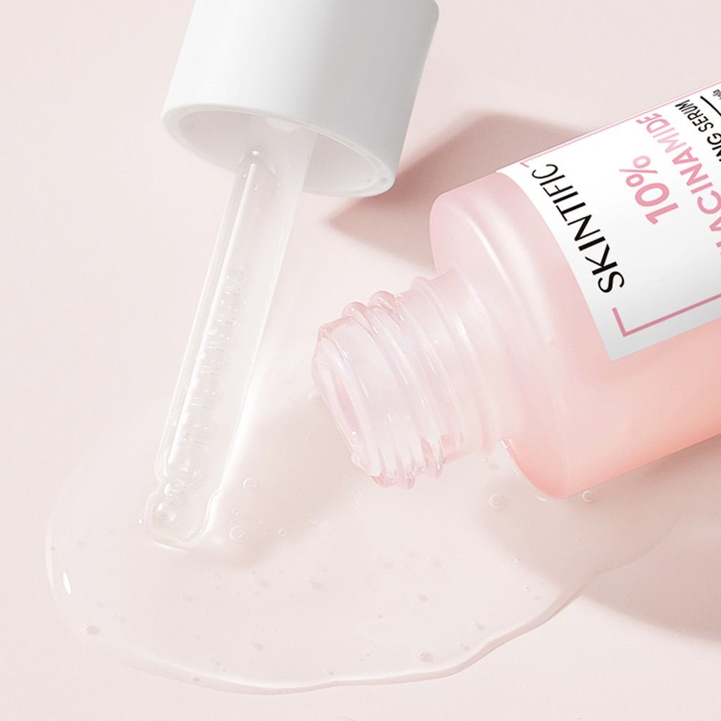 BPOM SKINTIFIC 10% Niacinamide Brightening Serum 20ml Pencerah Pemutih Wajah Muka