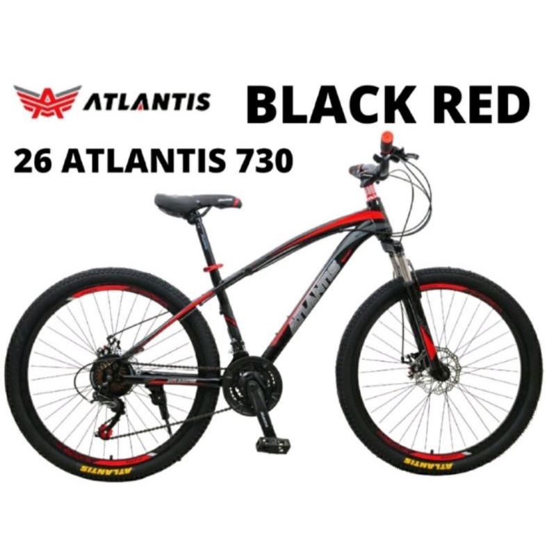Sepeda Gunung MTB Atlantis 24 26 27 AT 730  21 Speed double disc