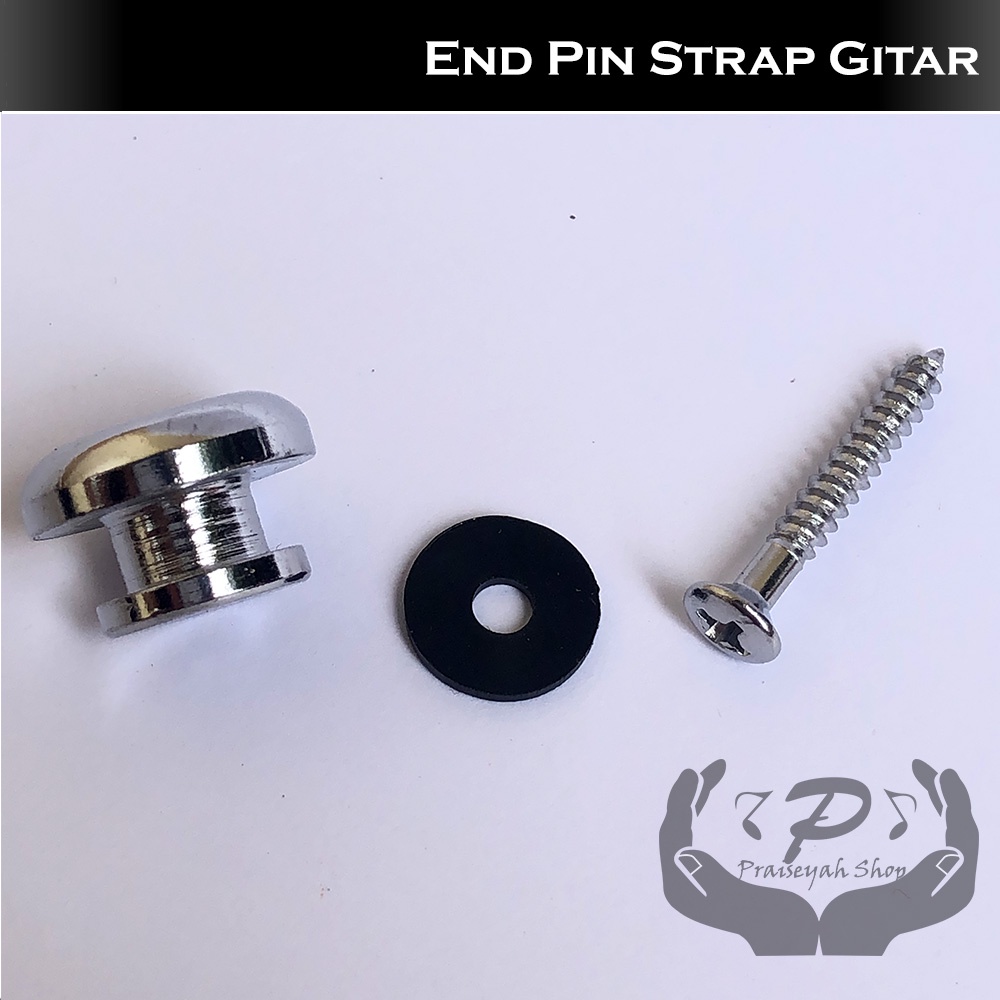 End Pin Strap Gitar Pengait Sabuk