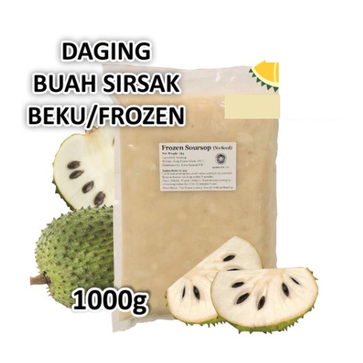 

Buah Sirsak Frozen 1kg