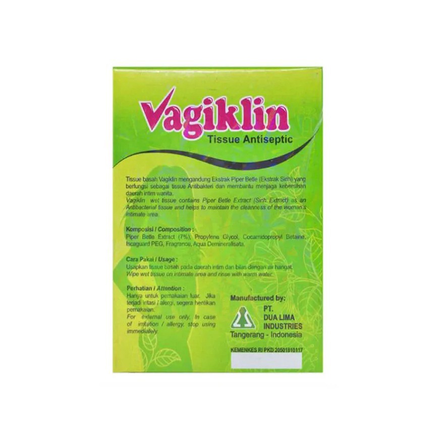 VAGIKLIN - Tissue antiseptic / tisu