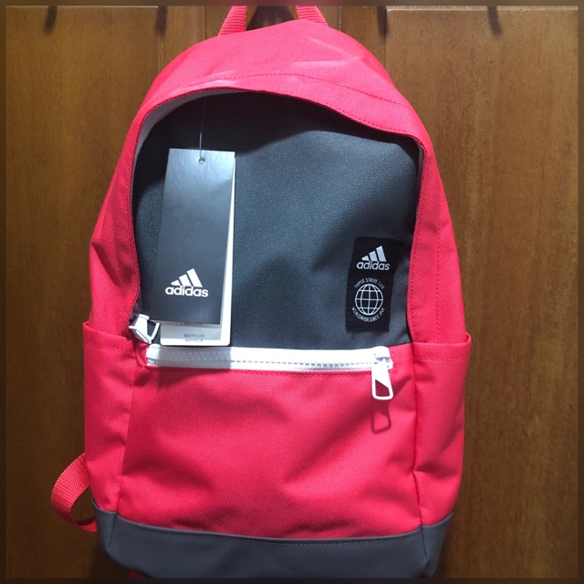 adidas clas bp tas bag ransel kids mini pink blach grey ori original