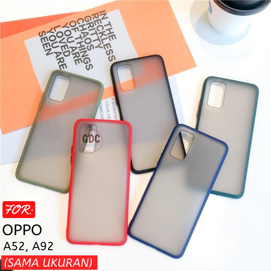 Case Matte Skin Feel Silicon TPU Shockproof Cover for OPPO