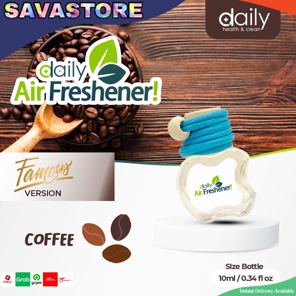 PENGHARUM MOBIL DAILY AIR FRESHENER FAMOUS PEWANGI MOBIL MEWAH