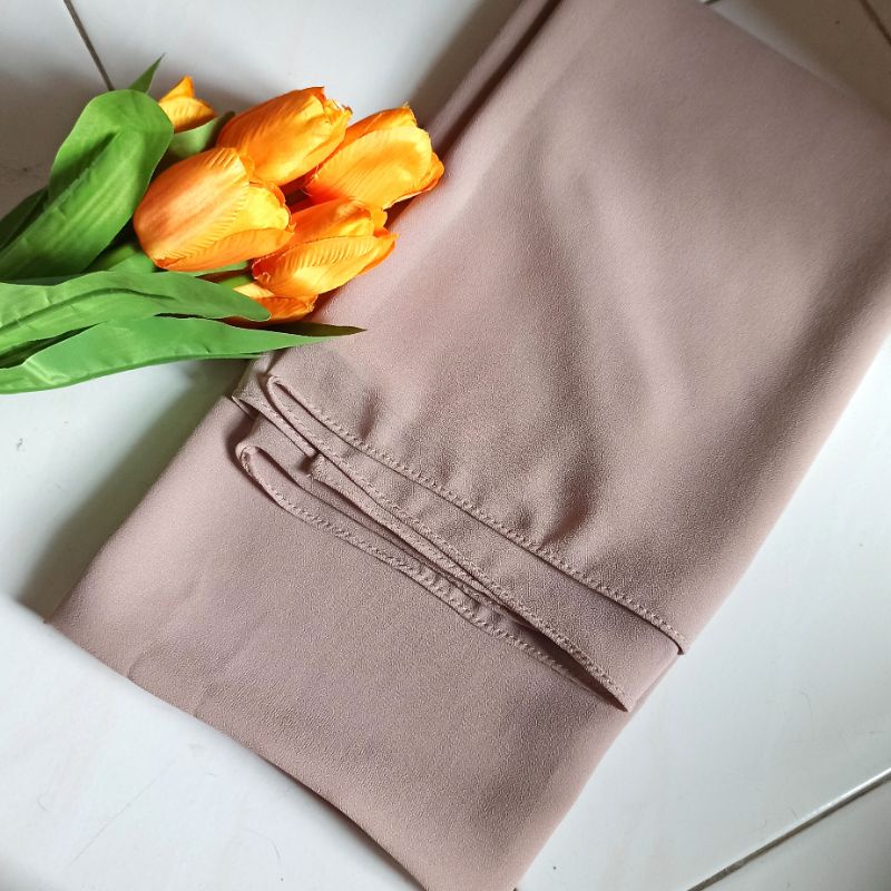 pashmina oval uk 200x75 | hijab malaysia | shawl curve-Soft latte