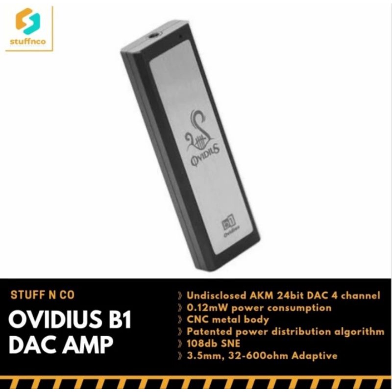 Ovidius B1 Type C DAC Dongle HiRes AKM Chip Android PC