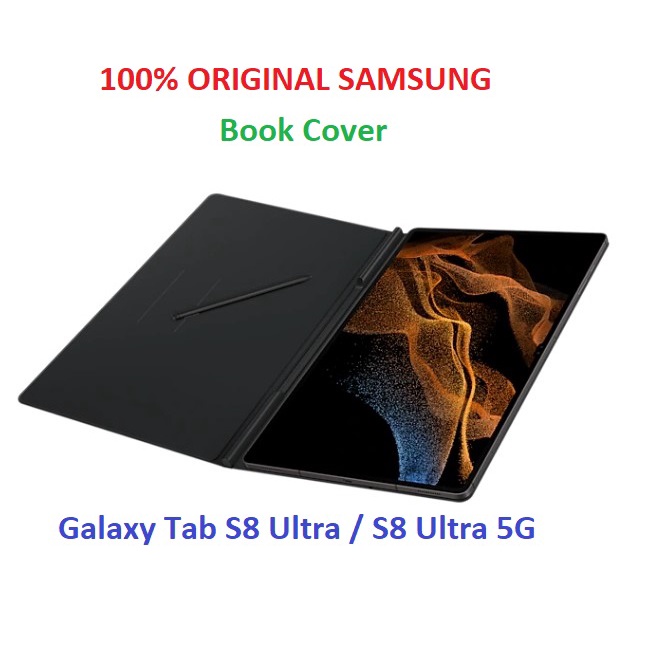 SAMSUNG Case Book Cover Galaxy Tab S8 Ultra 5G Original100%