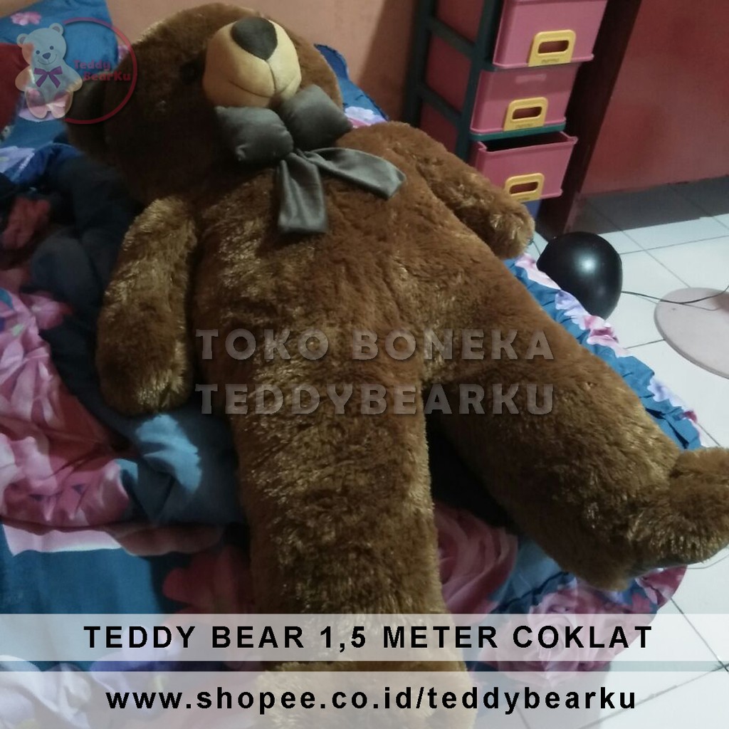 BONEKA TEDDY BEAR (BERUANG) JUMBO 1,5 METER