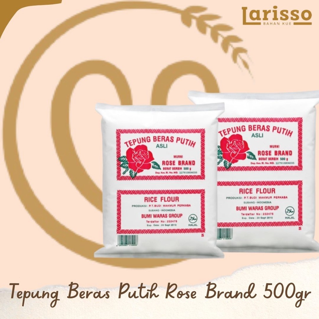 

TEPUNG BERAS ROSE BRAND 500GR