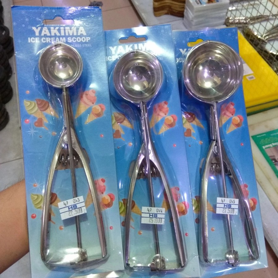 Ice cream scoop sendok es krim Yakima stainless steel YKM-23