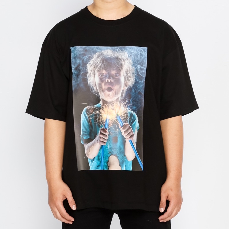 ADLV. Baby face Shock Black Tee