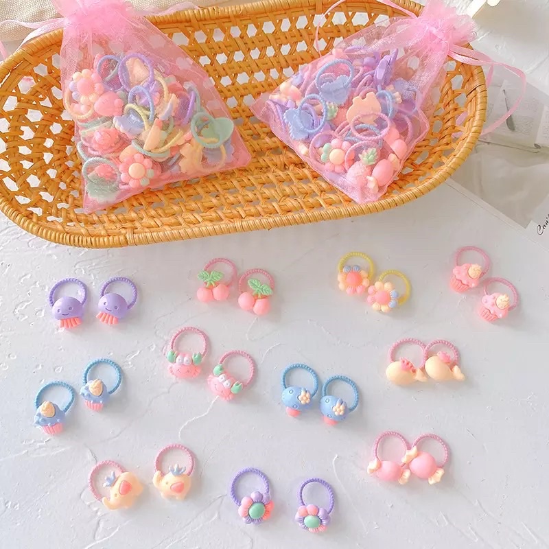 Jepit Rambut Anak Bayi Korea Ikat Rambut Pita Anak Heandband Bayi Aksesoris Anak Perempuan Korea 10 PCs