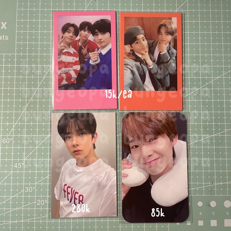 PC BDC UNI HEESEUNG NP GB NI-KI GGU GGU POLAROID POLA JAKEHEEHOON WONKI JUNGWON JAKE SUNGHOON UNIFOR