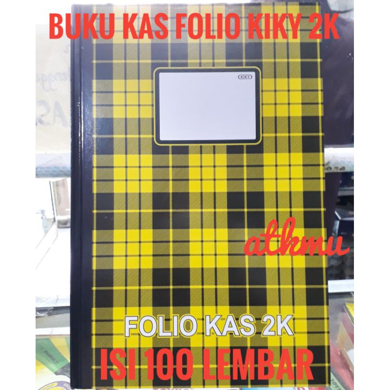 

Buku Kas Folio/F4 2K KIKY Hardcover 100 lembar