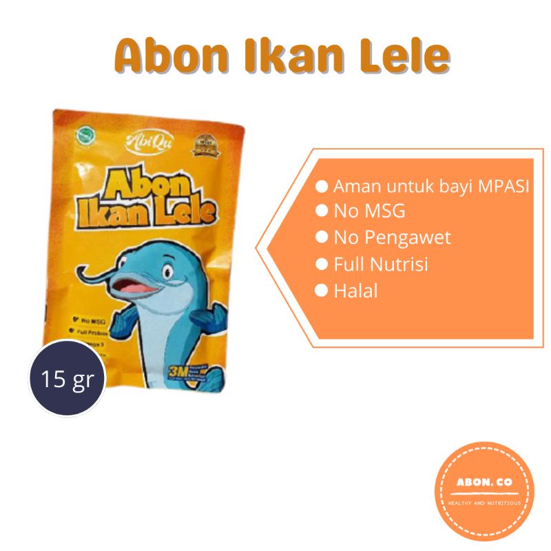 

ABON BAYI MPASI ABIQU LELE 15gr NON MSG TANPA PENGAWET