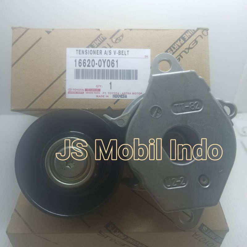 Jual Tensioner Assy V Belt Toyota Sienta Yaris Agya Calya Vios Limo Y Original Asli