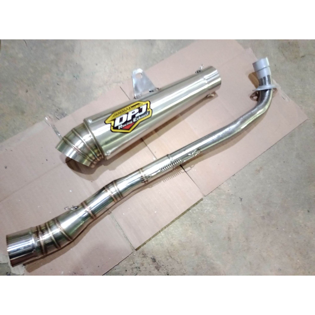 KNALPOT DPJ ALL BEBEK SUARA NGKER JUPITER VEGA SUPRA SMASH GRAND ASTREA REVO