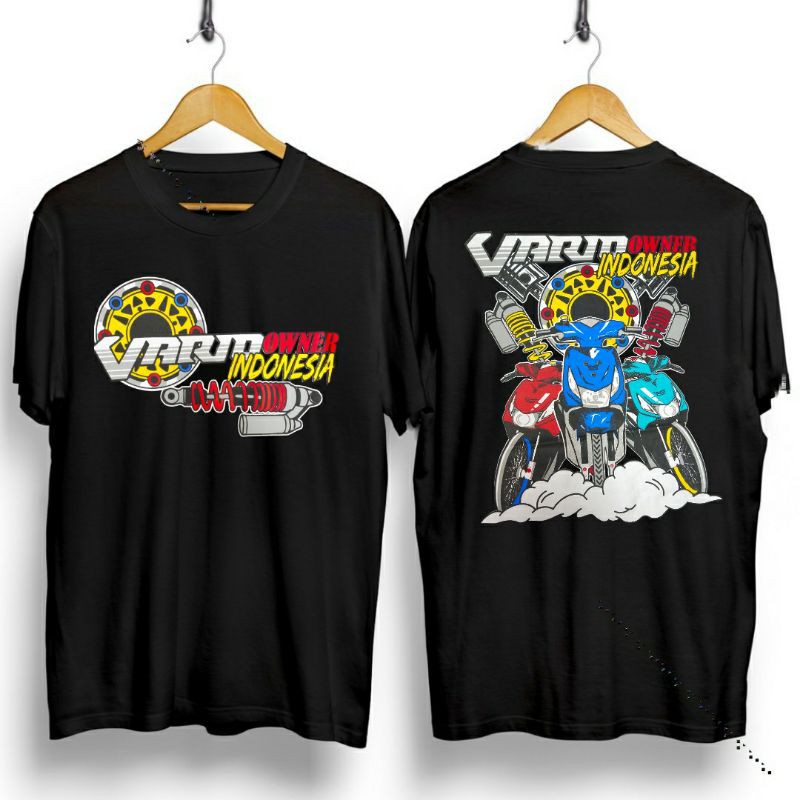 Kaos Distro Vario Owner Indonesia / kaos Vario Owner Indonesia / kaos vario / kaos gambar vario