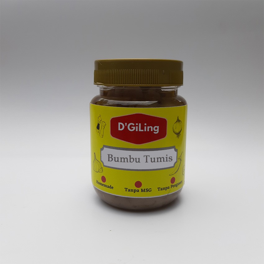 

Bumbu Tumis Praktis Enak D'Giling 200gram