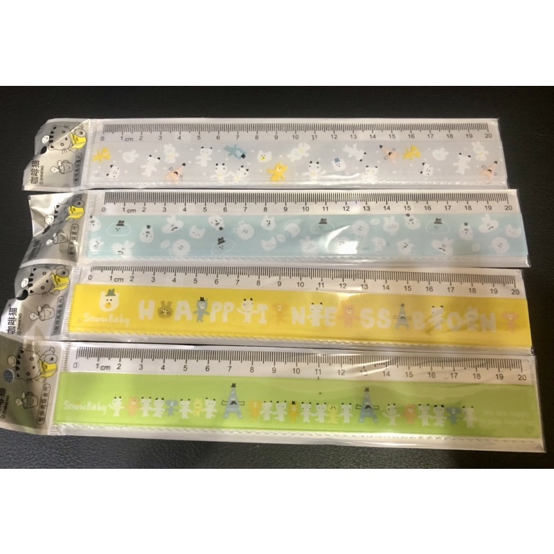 

Penggaris / mistar / ruler 20cm snowbaby (satuan)