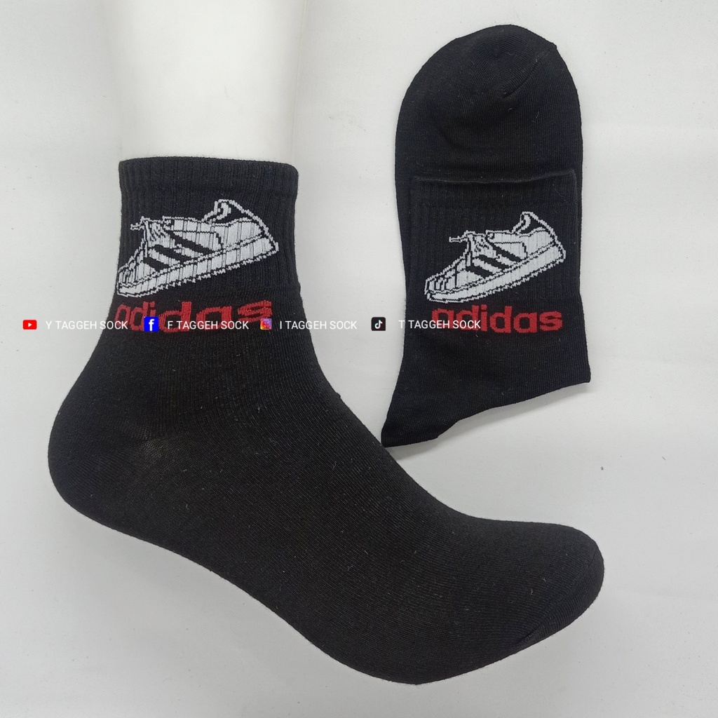 KAOS KAKI SPORT IMPORT 3/4 / KAOS KAKI PRIA / KAOS KAKI OLAHRAGA / KAOS KAKI PENDEK