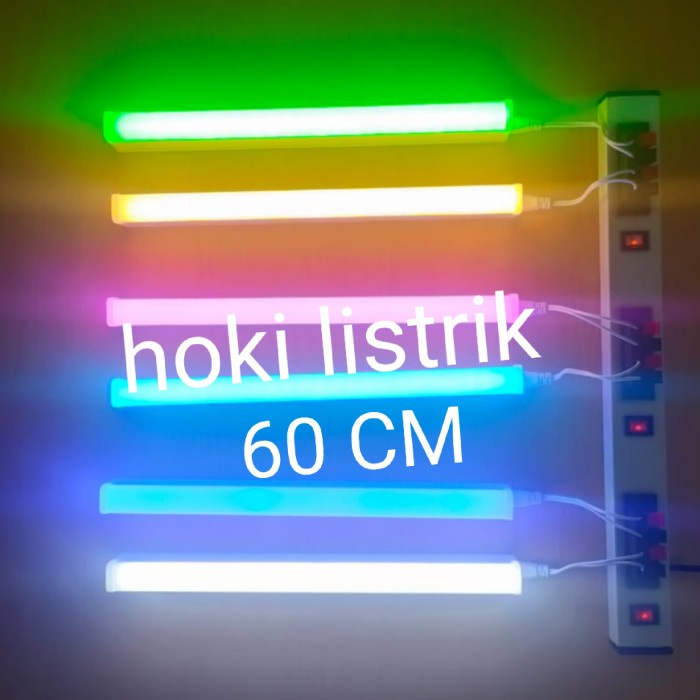 tl t5 9w led cahaya putih / warm white panjang 60cm lampu etalase - Biru