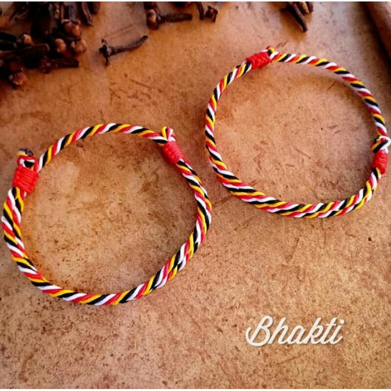 Gelang Rasta / Caturdatu Khas Bali / Gelang Bali Asli