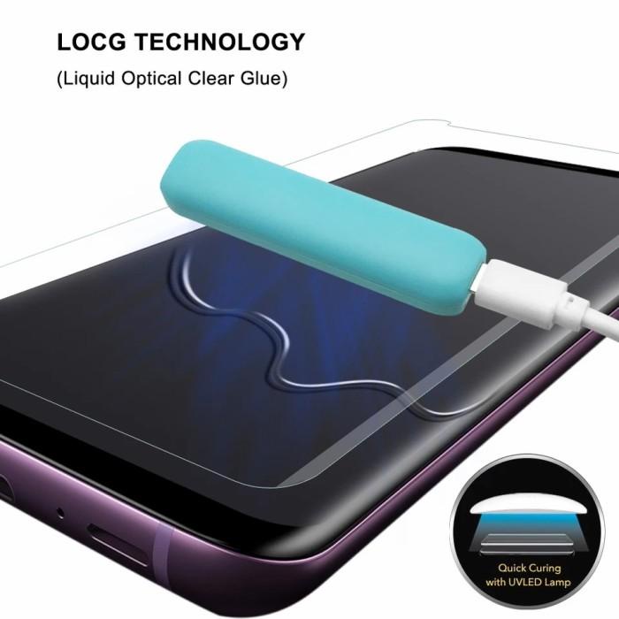 Tempered Glass UV Full Cover Sony Xperia XZ3 Anti Gores Sony XZ3 AU