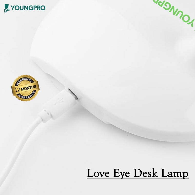 LED Usb Rechargeable Lampu Meja Belajar - Desk Lamp Reading Book Lamp YLE-01