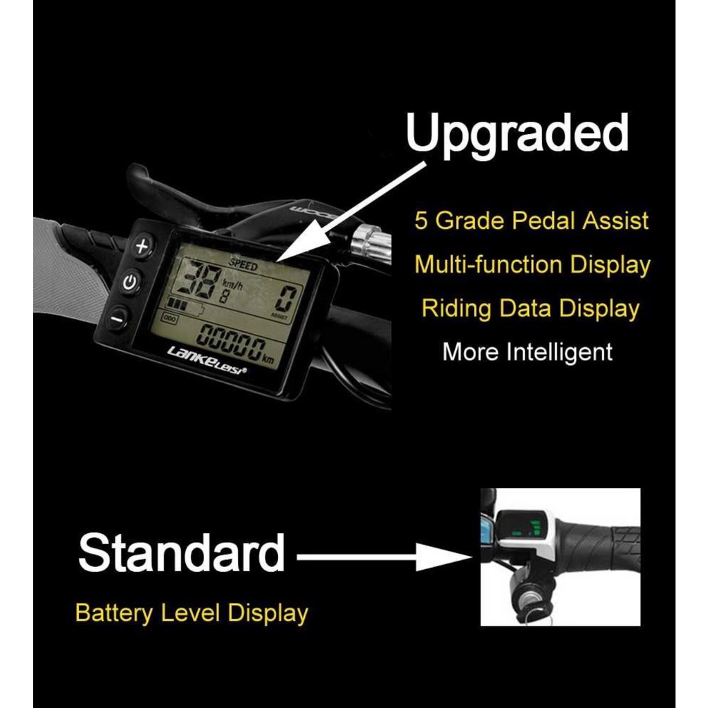 Sepeda Listrik Lipat Electric Lankeleisi G650 Vers 48V 10.4Ah-5