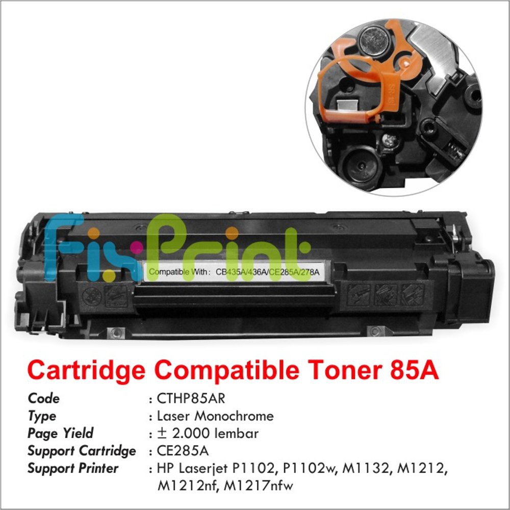 Cartridge Toner Printer HP 1005 P1006 M1120 M1522 P1505 P1566 P1605 P1560 P1600 P1102 M1132 M1212