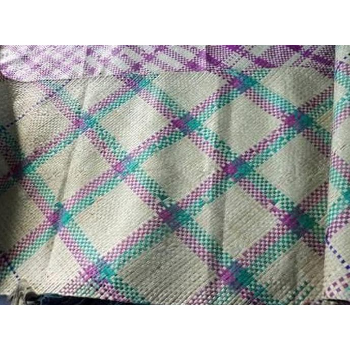 TIKAR PANDAN HALUS, MOTIF WARNA, UKURAN 200X120 CM. I