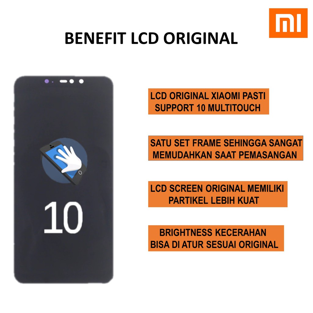 [ CHECK.ID ] LCD + FRAME XIAOMI REDMI 8 / 8A / 8A PRO SERVICE PRODUCT