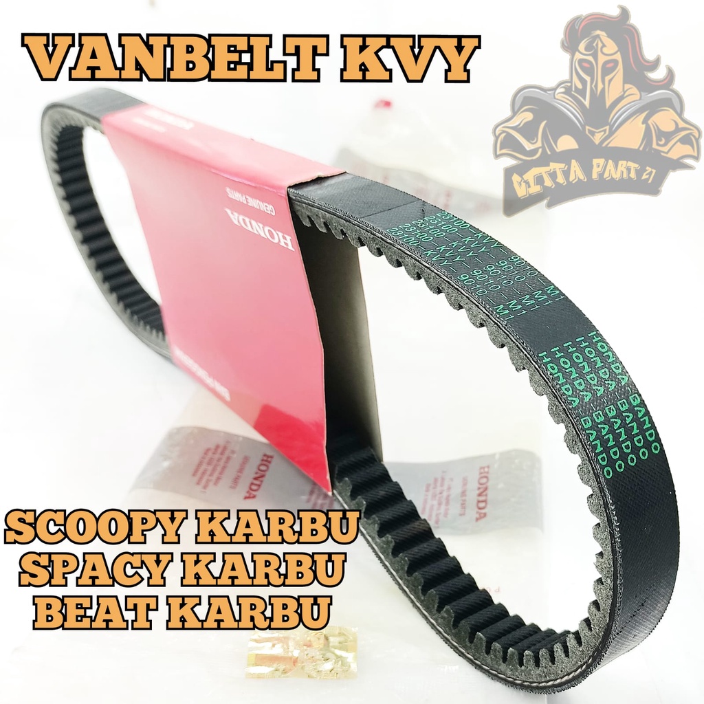 VANBELT V-BELT HONDA KVY KUALITAS ASLI ORIGINAL HONDA AHM PRESISI ANTI SELIP AWET DAN DIJAMIN MANTAP BEAT KARBU SCOOPY KARBU SPACY KARBU