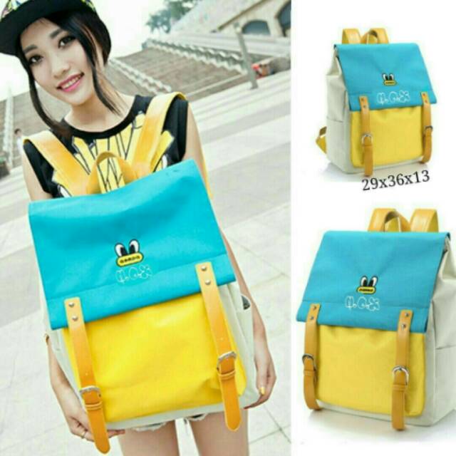 Tas ransel wanita backpak mox anak/remaja sekolahan /Backpack ootd keren